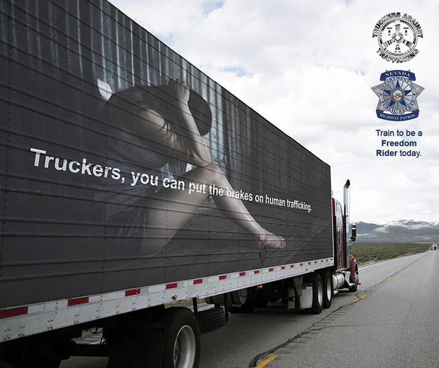 Truckers Against Trafficking - Train to be a Freedom rider today. Truckers, you can put the brakes on human trafficking